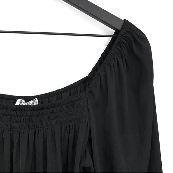 NWT INTIMATELY FREE PEOPLE Another Round Bodysuit Black S - Picture 2 of 9